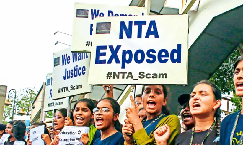 UGC NET Row Protesters Detained Over Re Exams UGC NET Row Protesters Detained Over Re Exams