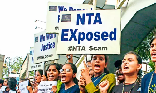 UGC NET Row Protesters Detained Over Re Exams