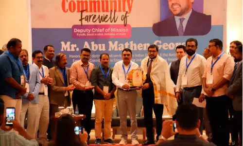 സൗ​ദി​യി​ലെ മ​ല​യാ​ളി സ​മൂ​ഹ​ത്തി​െൻറ സേ​വ​ന​ങ്ങ​ൾ നി​സ്തു​ലം: അ​ബു മാ​ത്ത​ൻ ജോ​ർ​ജ്