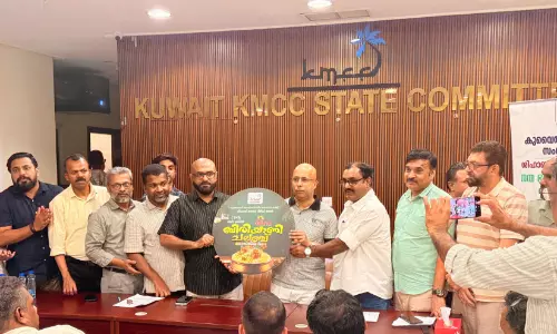 കുവൈത്ത് കെ.എം.സി.സി നന്മ ഭവന പദ്ധതി: ബിരിയാണി ചലഞ്ച് പോസ്റ്റർ പ്രകാശനം ചെയ്തു
