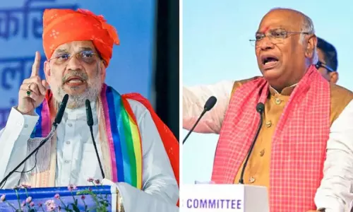 Mallikarjun Kharge Amit Shah