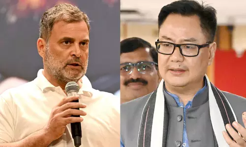 ഈ ക്രൂരതയെ നമ്മൾ പ്രശംസിക്കണമെന്നാണോ?; കിരൺ റിജിജുവിന്റെ സി.ജെ.പി പ്രസ്താവനക്കെതിരെ ആഞ്ഞടിച്ച് രാഹുൽ ഗാന്ധി