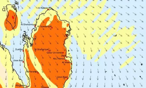 പൊ​ടി​ക്കാ​റ്റി​ന് സാ​ധ്യ​ത