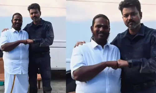 ‘തലവര മാറ്റിയ ദളപതി’; തമിഴ്നാട് മുഖ്യമന്ത്രി വിജയ്ക്ക് ഒപ്പമുള്ള ചിത്രം പങ്കുവെച്ച് ഉണ്ണിക്കണ്ണൻ മം​ഗലം ഡാം