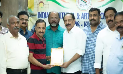 പ്രകാശ് ചിറ്റാഴത്തിന് ഇൻകാസ് കുവൈത്ത് യാത്രയയപ്പ്