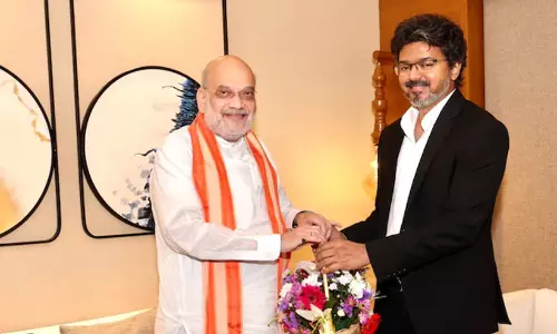 Amit Shah Meets Tamil Nadu CM Vijay