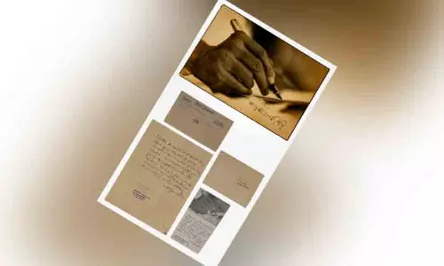 ഗാന്ധിയുടെ കൈയെഴുത്തു പ്രതികൾ ലേലം ചെയ്തു; വില 16.20 കോടി