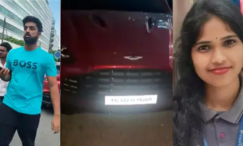 രാജ്യസഭാ എം.പിയുടെ മകൻ ഓടിച്ച ആഡംബര കാറിടിച്ച് മാൾ ജീവനക്കാരിക്ക് ദാരുണാന്ത്യം