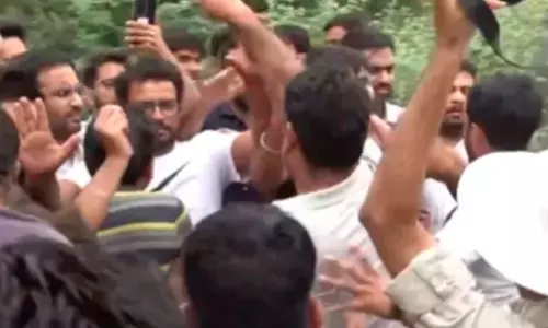 സ്കൂൾ സന്ദർശനത്തിനെത്തിയ സി.ജെ.പി പ്രവർത്തകർക്ക് നേരെ കയ്യേറ്റം; അക്രമത്തിന് പിന്നിൽ ബി.ജെ.പി ഗുണ്ടകളെന്ന് സി.ജെ.പി