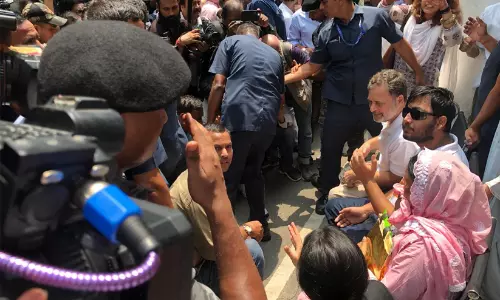 Rahul Gandhi Protest