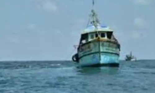 അനധികൃത മത്സ്യബന്ധനം; ചെറുമീനുകളുമായി ബോട്ട് ഫിഷറീസ് പിടിയിൽ അനധികൃത മത്സ്യബന്ധനം; ചെറുമീനുകളുമായി ബോട്ട് ഫിഷറീസ് പിടിയിൽ