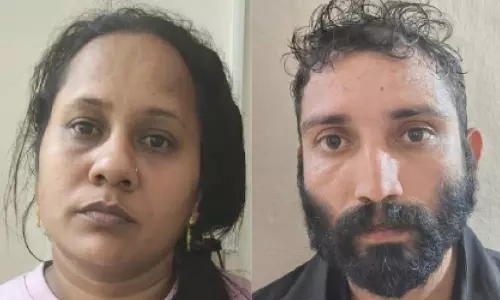 വയോധികയെ മർദിച്ച് കൊലപ്പെടുത്തിയ മകനും പെൺസുഹൃത്തും അറസ്റ്റിൽ