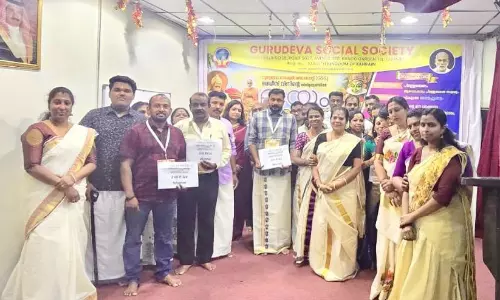 ല​യം പൊ​ന്നോ​ണം: അ​ത്ത​പ്പൂ​ക്ക​ള മ​ത്സ​രം