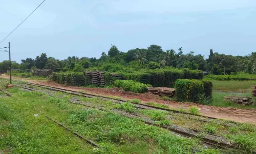 വികസന പദ്ധതികൾ അനിശ്ചിതത്വത്തിൽ; 26 ഏക്കർ റെയിൽവേ ഭൂമി അനാഥമായി വികസന പദ്ധതികൾ അനിശ്ചിതത്വത്തിൽ; 26 ഏക്കർ റെയിൽവേ ഭൂമി അനാഥമായി
