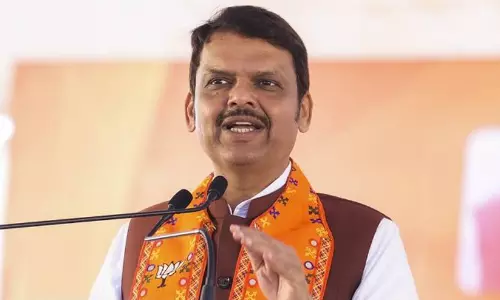Maharashtra Chief Minister Devendra Fadnavis speaking at Manthan 4 Yuva interaction event in Nagpur.