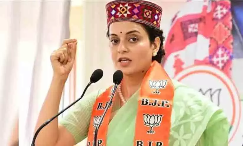 BJP MP and Bollywood actress Kangana Ranaut BJP MP and Bollywood actress Kangana Ranaut