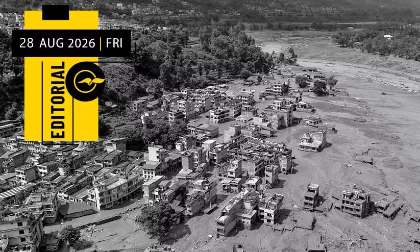 ഹിമാലയൻ ദുരന്തത്തിന്റെ ആവർത്തന മുന്നറിയിപ്പ് ഹിമാലയൻ ദുരന്തത്തിന്റെ ആവർത്തന മുന്നറിയിപ്പ്