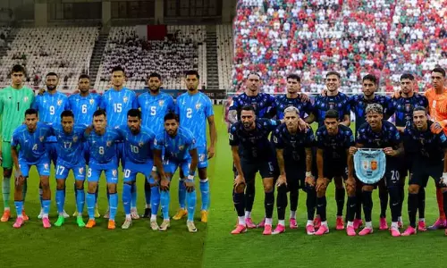 ബ്രസീലിന് മൂന്നുനാൾക്കുശേഷം; കൊൽക്കത്തയിൽ ഇന്ത്യ Vs ഉറുഗ്വായ് ബ്രസീലിന് മൂന്നുനാൾക്കുശേഷം; കൊൽക്കത്തയിൽ ഇന്ത്യ Vs ഉറുഗ്വായ്