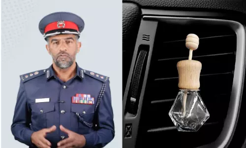 കാറുകളിൽ പെർഫ്യൂമുകളും  മറ്റും സൂക്ഷിക്കരുത്;   കനത്ത ചൂടിൽ വൻ അപകടസാധ്യതയെന്ന് മുന്നറിയിപ്പ്