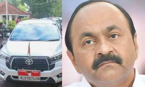 kerala-police-case-chendi-anil-blocking-cm-vd-satheesan-convoy-sree-narayana-guru-jayanthi