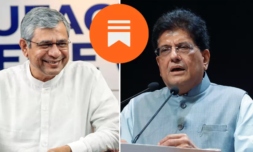 Union Ministers Ashwini Vaishnaw and Piyush Goyal writing on digital newsletter platform Substack Union Ministers Ashwini Vaishnaw and Piyush Goyal writing on digital newsletter platform Substack