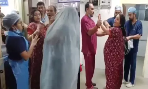‘ഈ രീതിയിലുള്ള ചികിത്സ തുടർന്നാൽ ഈ ആളുകൾ എന്നെ കൊല്ലും’; പ്രസവത്തിനിടെ യുവതിയും കുഞ്ഞും മരിച്ച സംഭവത്തിൽ നടുക്കുന്ന ദൃശ്യങ്ങൾ പുറത്ത്