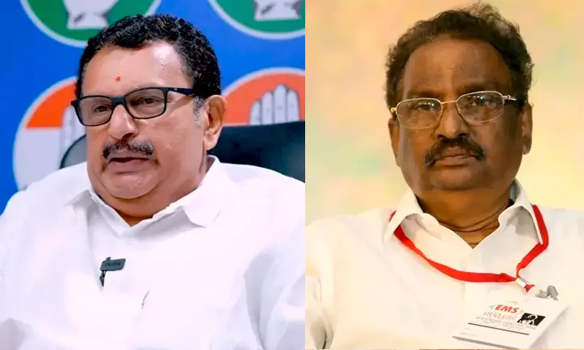 ഇളകുന്ന ആടിൻ്റെ അകിട് കണ്ട് പിന്നാലെ ഓടുന്ന കുറുക്കനെ പോലെയാണ് യു.ഡി.എഫെന്ന് എ.കെ. ബാലൻ, ആര് വിലവെക്കുന്നുവെന്ന് കെ.മുരളീധരൻ ഇളകുന്ന ആടിൻ്റെ അകിട് കണ്ട് പിന്നാലെ ഓടുന്ന കുറുക്കനെ പോലെയാണ് യു.ഡി.എഫെന്ന് എ.കെ. ബാലൻ, ആര് വിലവെക്കുന്നുവെന്ന് കെ.മുരളീധരൻ