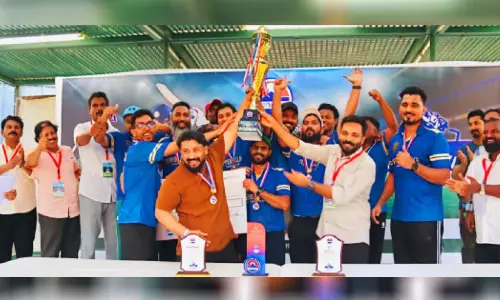 അക്നെസ് നവോദയ സൂപ്പർകപ്പ് ക്രിക്കറ്റ്; പെപ്പർ പാലസ് യാംബു ജേതാക്കൾ