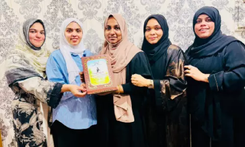 ഷംന യൂനുസിന് കെ.എം.സി.സി വനിതാ വിംഗിന്റെ യാത്രയയപ്പ്