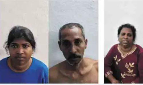 വസ്ത്ര വ്യാപാരിയുടെ വീട് കുത്തിത്തുറന്ന് 47 പവൻ സ്വർണാഭരണം കവർന്നു; സ്ത്രീകളടക്കം മൂന്നുപേർ അറസ്റ്റിൽ
