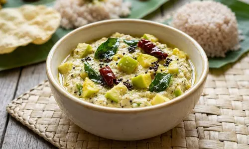 ഗ്രീൻ ആപ്പിൾ കിച്ചടി
