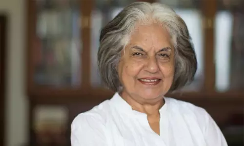 Senior Advocate Indira Jaising addressing the judicial hierarchy and harassment issues faced by women judges.