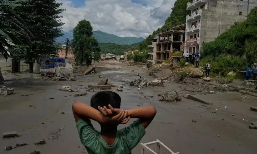 Devastation along Trishuli and Bhotekoshi river basin following Rasuwa flash floods in Nepal. Devastation along Trishuli and Bhotekoshi river basin following Rasuwa flash floods in Nepal.