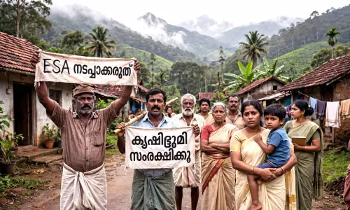 ആശങ്കയിൽ ജില്ലയിലെ പരിസ്ഥിതിലോല പ്രദേശങ്ങൾ; കേന്ദ്രത്തിന് പരാതികൾ നൽകാൻ 23 ദിനങ്ങൾ മാത്രം ബാക്കി ആശങ്കയിൽ ജില്ലയിലെ പരിസ്ഥിതിലോല പ്രദേശങ്ങൾ; കേന്ദ്രത്തിന് പരാതികൾ നൽകാൻ 23 ദിനങ്ങൾ മാത്രം ബാക്കി