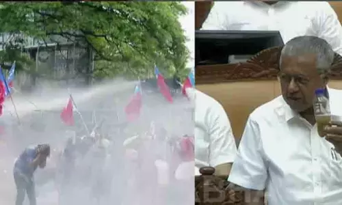ജലപീരങ്കിയിൽ ഉപയോഗിച്ചത് അണുബാധയില്ലാത്ത വെള്ളം; ഇരുമ്പിന്റെ അംശം മാത്രം, പരിശോധനാ റിപ്പോർട്ട് പുറത്ത്