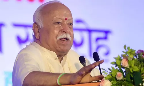 RSS Chief Mohan Bhagwat representing diaspora protests ahead of his proposed UK and US visits.