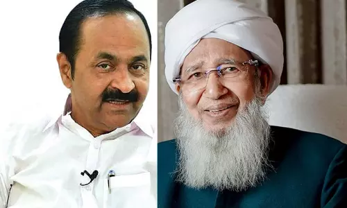 V.D. Satheesan, Kanthapuram A.P. Abubacker Musliyar