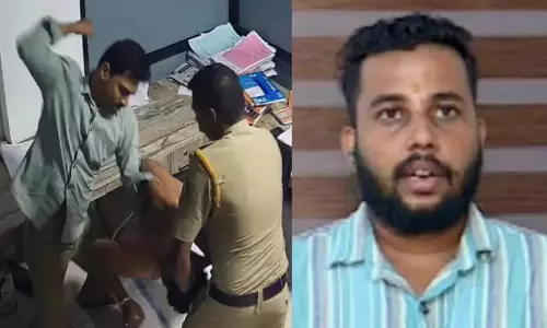 രാഷ്ട്രീയ സംരക്ഷണമല്ല, നീതിയാണ് വേണ്ടത്; പൊലീസ് മർദനത്തിൽ നീതി തേടി വി.എസ്. സുജിത്ത് വീണ്ടും രംഗത്ത് രാഷ്ട്രീയ സംരക്ഷണമല്ല, നീതിയാണ് വേണ്ടത്; പൊലീസ് മർദനത്തിൽ നീതി തേടി വി.എസ്. സുജിത്ത് വീണ്ടും രംഗത്ത്