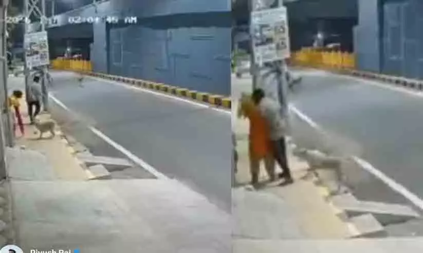 തെരുവുനായ്ക്കൾ ‘രക്ഷകരായി’, മാനസിക വെല്ലുവിളി നേരിടുന്ന യുവതിയെ പീഡിപ്പിക്കാൻ ശ്രമിച്ച 16കാരൻ പിടിയിൽ; സിസിടിവി വിഡീയോ തെരുവുനായ്ക്കൾ ‘രക്ഷകരായി’, മാനസിക വെല്ലുവിളി നേരിടുന്ന യുവതിയെ പീഡിപ്പിക്കാൻ ശ്രമിച്ച 16കാരൻ പിടിയിൽ; സിസിടിവി വിഡീയോ