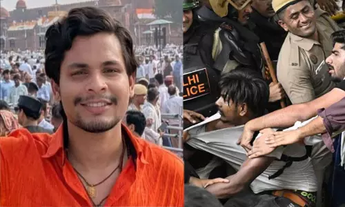 ജന്തർമന്തർ അക്രമം: ഹിന്ദുത്വ ഇൻഫ്ലുവൻസർ സ്വതന്ത്ര ഭരദ്വാജ് കസ്റ്റഡിയിൽ