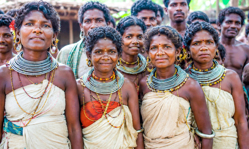 ഗോത്രവാസികളുടെ ജീവിതം -എ.ഐ ചിത്രീകരണം