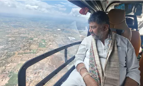 വരൾച്ച ബാധിത പ്രദേശങ്ങളിൽ വ്യോമ സര്‍വേ നടത്തി