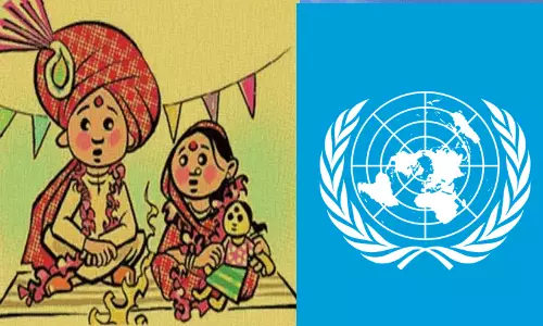 ബാലവിവാഹത്തിനെതിരായ ഇന്ത്യയുടെ പോരാട്ടത്തിന് യു.എൻ അംഗീകാരം; നവംബർ 27 ഇനി അന്താരാഷ്ട്ര ദിനം ബാലവിവാഹത്തിനെതിരായ ഇന്ത്യയുടെ പോരാട്ടത്തിന് യു.എൻ അംഗീകാരം; നവംബർ 27 ഇനി അന്താരാഷ്ട്ര ദിനം