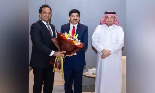 നി​യു​ക്ത ഇ​ന്ത്യ​ൻ അം​ബാ​സ​ഡ​ർ  ഡോ. ​ശ്രീ​ക​ർ റെ​ഡ്ഡി ദോ​ഹ​യി​ലെ​ത്തി