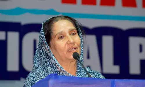 SDPI National General Secretary Yasmin Farooqui speaking