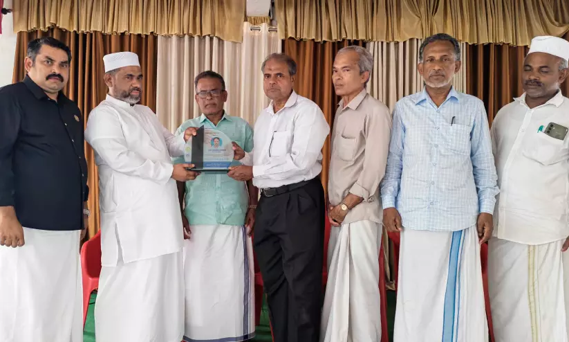 കെ.ഐ.സി സ്ഥാപക നേതാക്കളെ ആദരിച്ചു കെ.ഐ.സി സ്ഥാപക നേതാക്കളെ ആദരിച്ചു