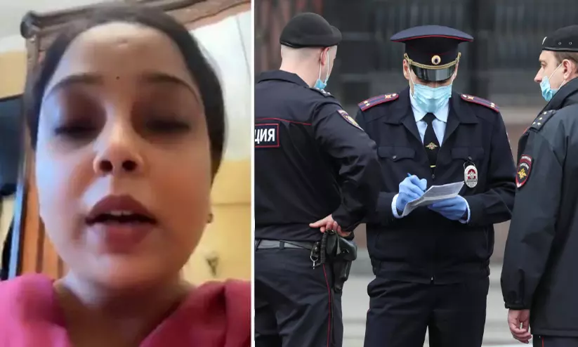 ഇന്ത്യൻ എൻജിനീയർ റഷ്യൻ പൊലീസ് പിടിയിൽ; സൈന്യത്തിൽ ചേരാൻ സമ്മർദ്ദമെന്ന് ഭാര്യ ഇന്ത്യൻ എൻജിനീയർ റഷ്യൻ പൊലീസ് പിടിയിൽ; സൈന്യത്തിൽ ചേരാൻ സമ്മർദ്ദമെന്ന് ഭാര്യ