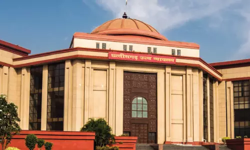 The exterior of Chhattisgarh High Court building