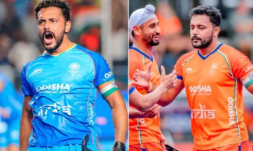 കാവി വിവാദത്തിനൊടുവിൽ മാറ്റം; ഏഷ്യൻ ഗെയിംസിൽ ഇന്ത്യ വീണ്ടും നീലക്കുപ്പായമണിയും: ഹോക്കി ഇന്ത്യ