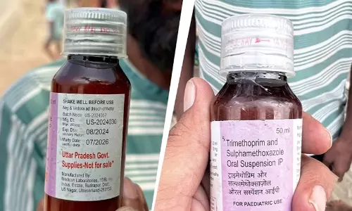 യു.പിയിൽ പ്രളയബാധിതർക്ക് കാലാവധി കഴിഞ്ഞ ചുമ സിറപ്പ് നൽകി; കുട്ടികൾക്ക് ദേഹാസ്വാസ്ഥ്യം